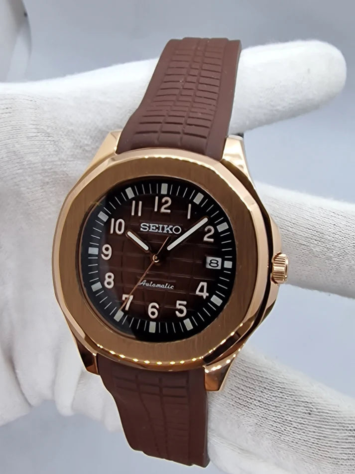 Seiko Mod Aquanaut Chocolate Seikonaut Roségold