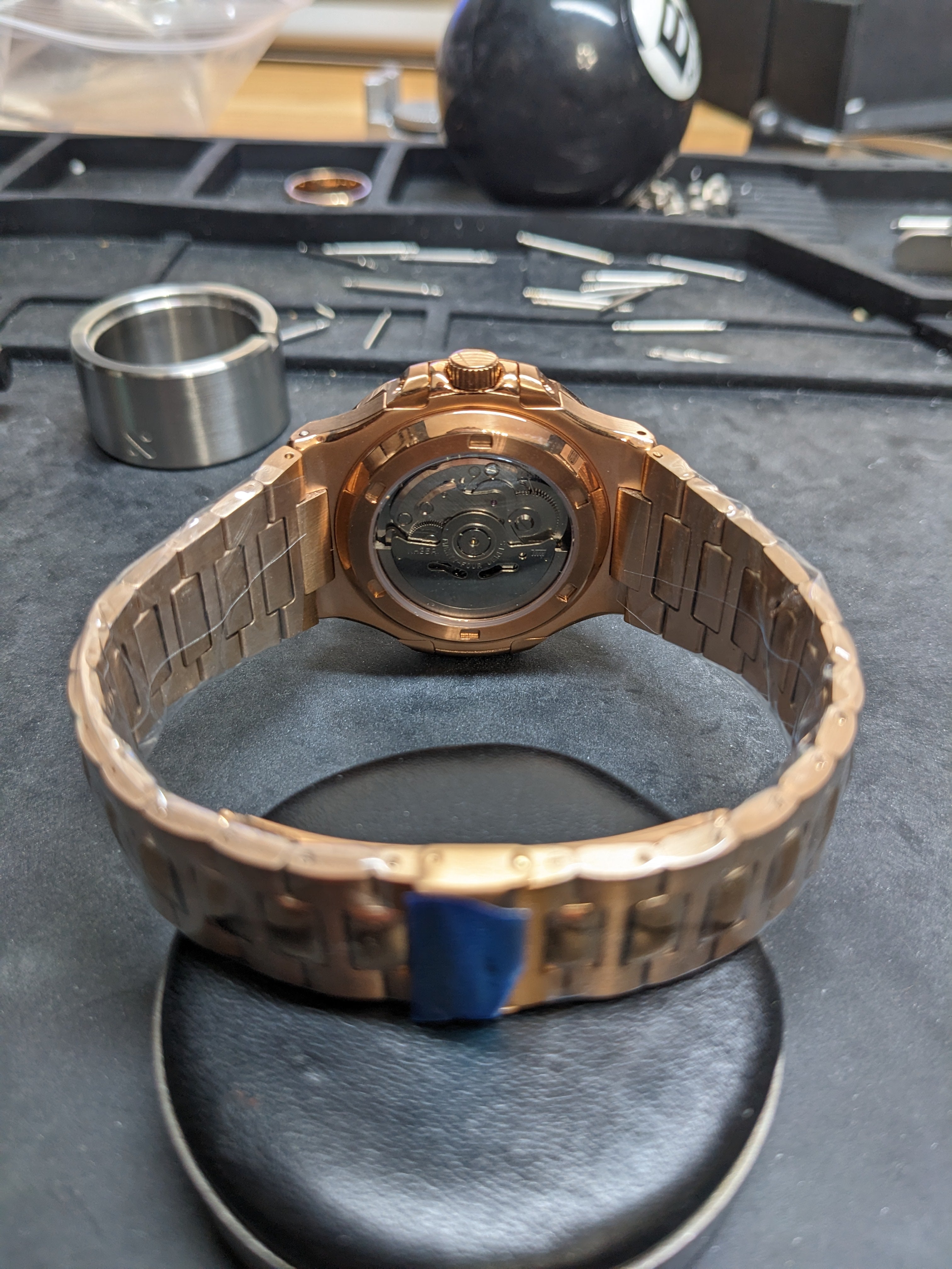 Seiko Nautilus Mod withe wave dial